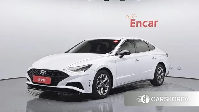 Hyundai Sonata (DN8) 2021 Белый из Кореи