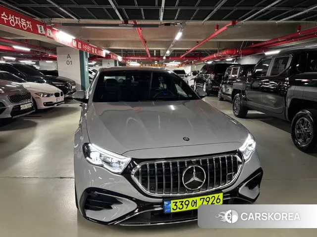 Mercedes-Benz E-Class W214 2025 Светло-серебряный цвет из Кореи
