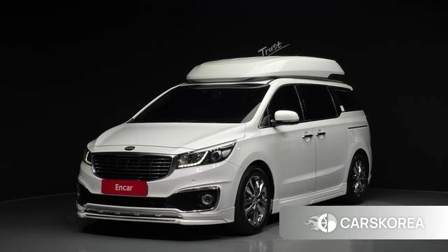 Kia All New Carnival 2018 Белый из Кореи
