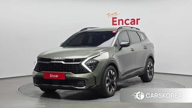Kia Sportage 5th Generation 2024 Зеленый из Кореи