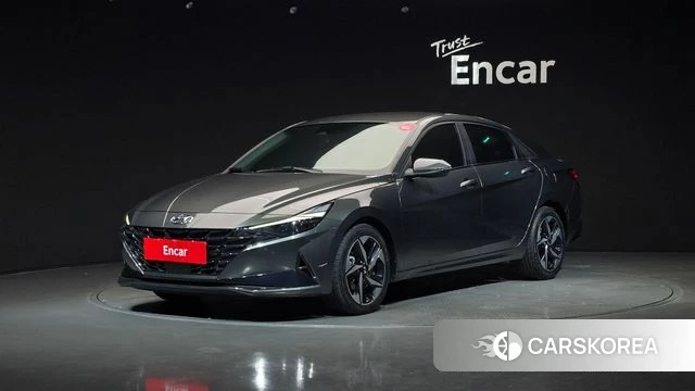 Hyundai Avante Hybrid (CN7) 2020 Серый из Кореи
