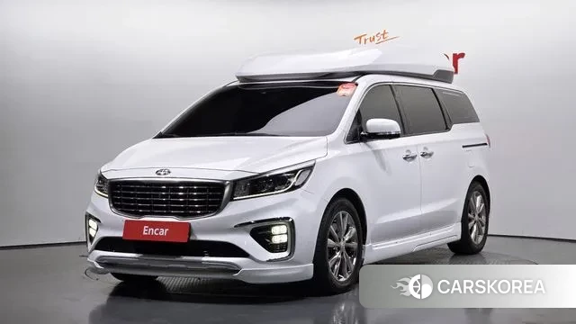 Kia The New Carnival 2019 Белый из Кореи