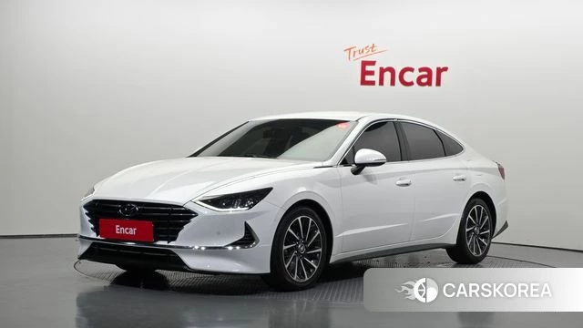 Hyundai Sonata (DN8) 2020 Белый из Кореи