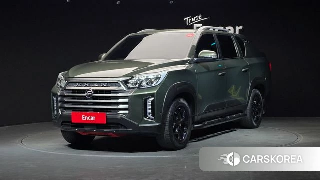 Ssangyong The New Rexton Sport 2021 Светло-зеленый из Кореи