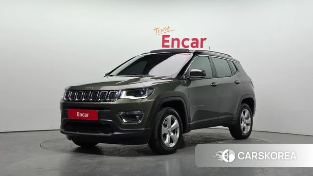 Jeep Compass 2nd Generation 2019 Зеленый из Кореи
