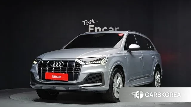 Audi Q7 (4M) 2020 Серебряный из Кореи