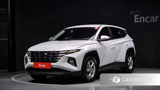 Hyundai Tucson (NX4) 2021 Белый из Кореи