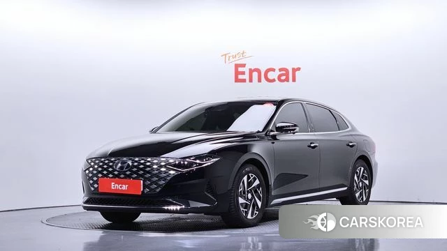 Hyundai The New Grandeur IG Hybrid 2022 Черный из Кореи