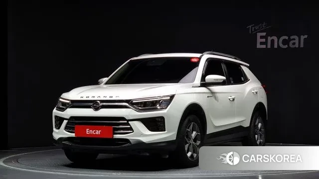 Ssangyong Beautiful Korando 2019 Белый из Кореи