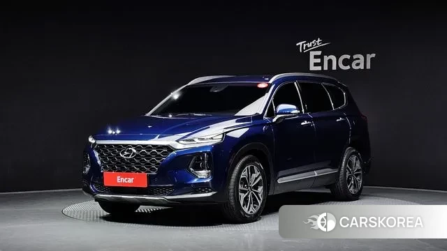 Hyundai Santa Fe TM 2019 Синий из Кореи