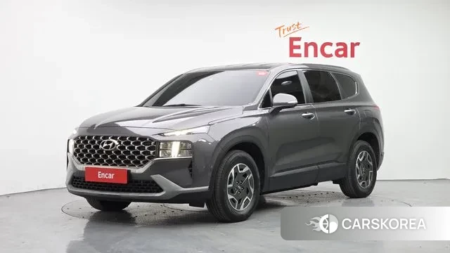 Hyundai The New Santa Fe 2022 Серый из Кореи