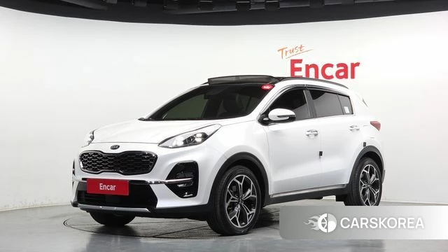 Kia Sportage The Bold 2019 Белый из Кореи