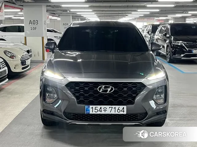 Hyundai Santa Fe TM 2019 Серый из Кореи