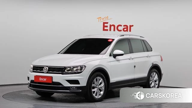 Volkswagen Tiguan second Generation 2020 Белый из Кореи