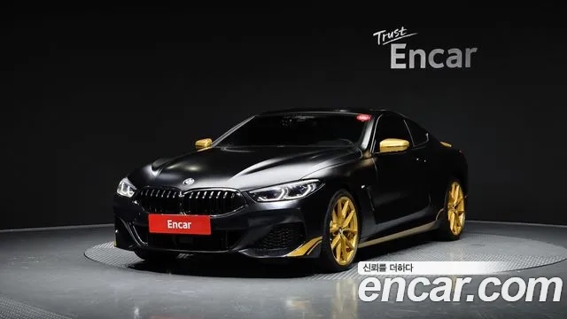 BMW 8 Series (G15) 2021 Черный из Кореи