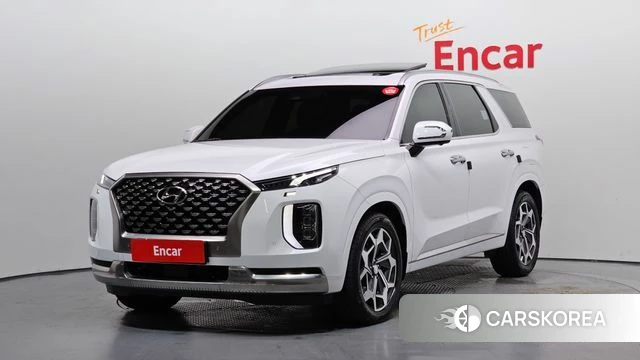Hyundai Palisade 2022 Белый из Кореи