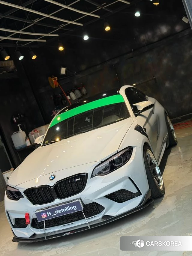 BMW M2 (F87) 2019 Серебристо-серый из Кореи