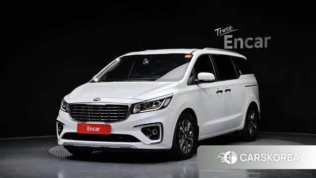 Kia The New Carnival 2018 Белый из Кореи