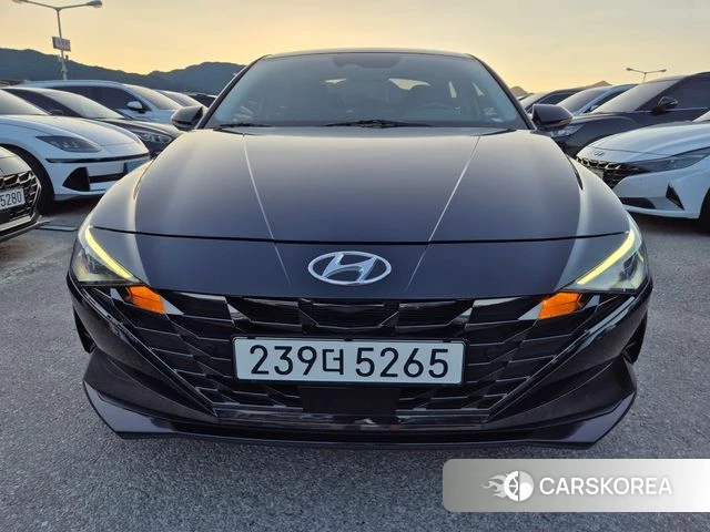 Hyundai Avante (CN7) 2022 Черный из Кореи