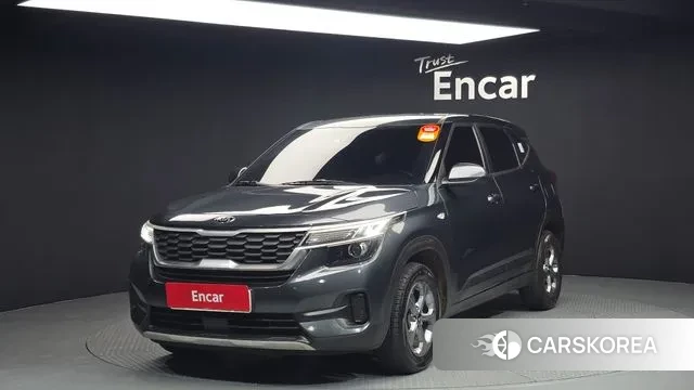 Kia Seltos 2020 Серый из Кореи