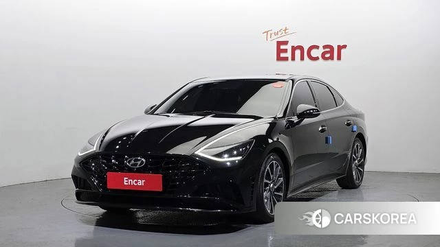 Hyundai Sonata (DN8) 2021 Черный из Кореи