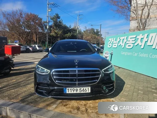 Mercedes-Benz S-Class W223 2022 Черный из Кореи