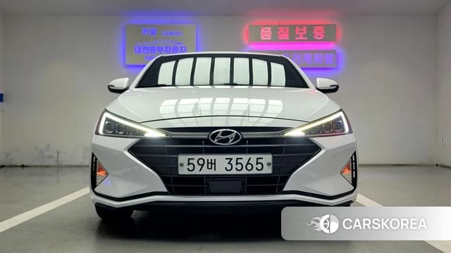 Hyundai The New Avante AD 2019 Черный из Кореи