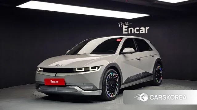 Hyundai Ionic 5 2022 Серебристо-серый из Кореи