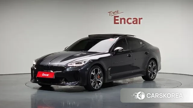 Kia Stinger 2018 Серый из Кореи