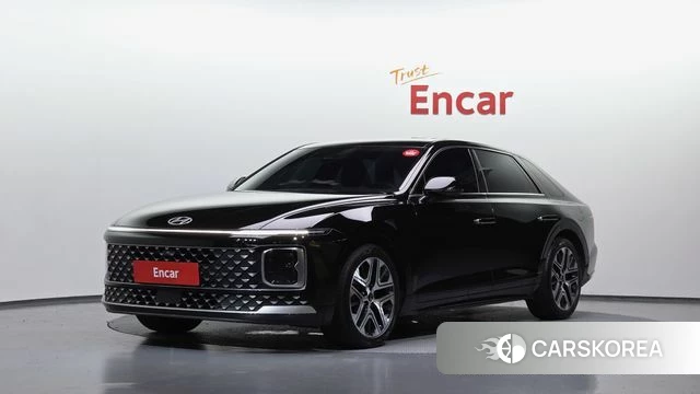 Hyundai Grandeur (GN7) 2023 Черный из Кореи