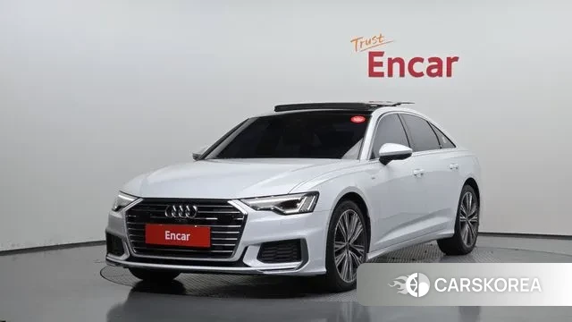 Audi A6 (C8) 2022 Белый из Кореи