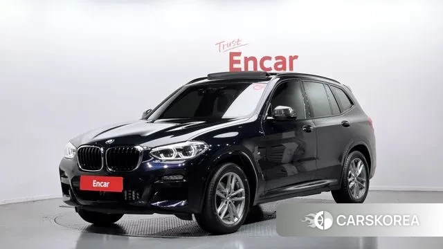 BMW X3 (G01) 2021 Синий из Кореи