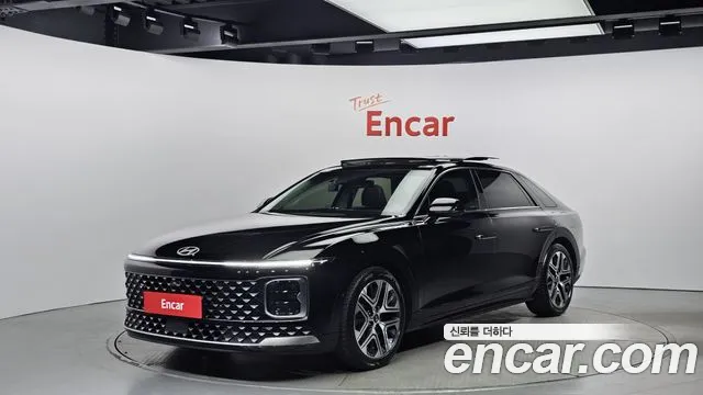 Hyundai Grandeur (GN7) 2023 Черный из Кореи