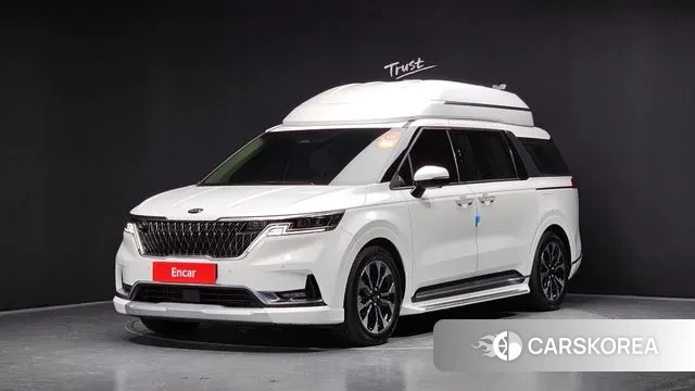 Kia Carnival 4th generation 2021 Белый из Кореи