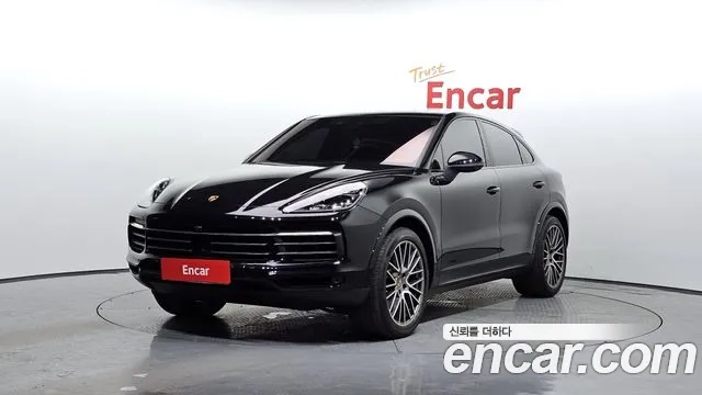 Porsche Cayenne (PO536) 2022 Черный из Кореи