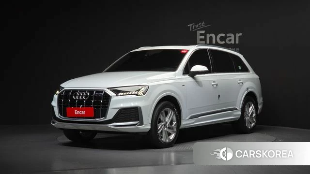 Audi Q7 (4M) 2021 Белый из Кореи
