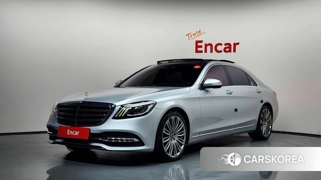Mercedes-Benz S-Class W222 2019 Серебряный из Кореи