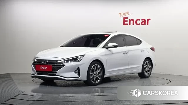 Hyundai The New Avante AD 2019 Белый из Кореи
