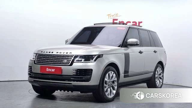 Land Rover Range Rover 4th Generation 2018 Серебристо-серый из Кореи