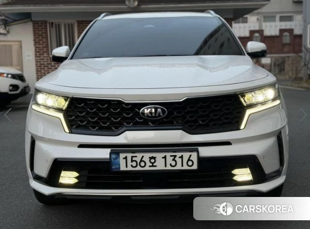Kia Sorento 4th Generation 2021 Белый из Кореи
