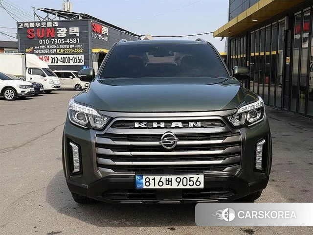 Ssangyong The New Rexton Sports Cannes 2023 Зеленый из Кореи