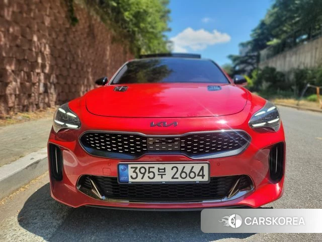 Kia Stinger Meister 2021 Красный из Кореи