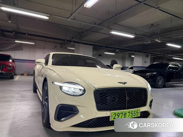 Bentley Continental GT 4th Generation 2025 Жемчужный цвет из Кореи