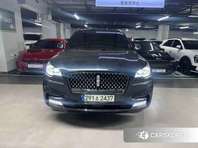 Lincoln Aviator 2nd generation 2021 Синий из Кореи
