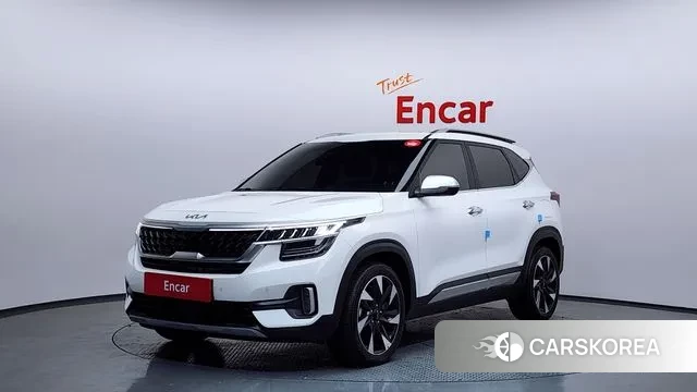 Kia Seltos 2021 Белый из Кореи