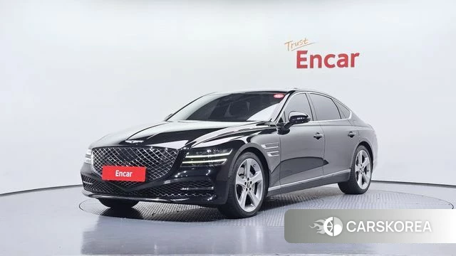 Genesis G80 (RG3) 2021 Черный из Кореи