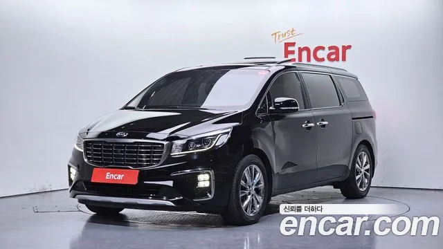 Kia The New Carnival 2018 Черный из Кореи