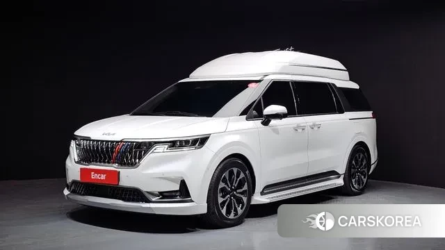 Kia Carnival 4th generation 2021 Белый из Кореи