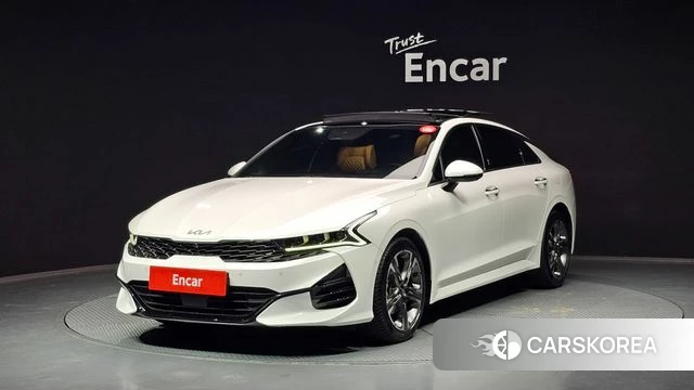Kia K5 3rd generation 2021 Белый из Кореи
