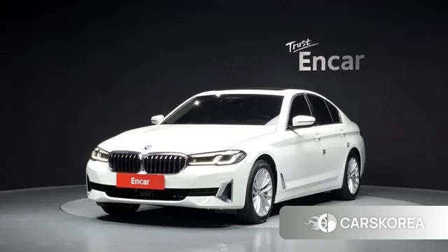 BMW 5 Series (G30) 2021 Белый из Кореи